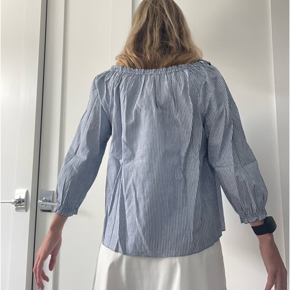 Strip, off the shoulder JOIE top - Picture 2 of 6